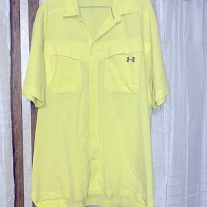 Men’s under armour heat gear collared shirt size XL